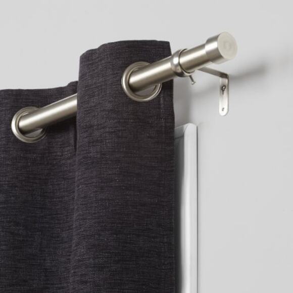 NWT Umbra Cappa Curtain Rod Nickel 36–72 in 1.25" Dia – Heavy Duty Adjustable - Picture 2 of 4